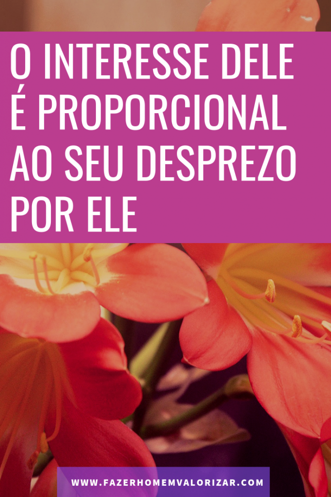 desprezar um homem