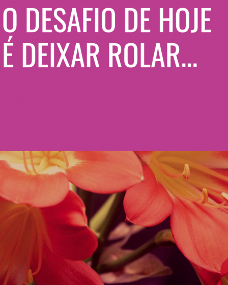 deixar rolar