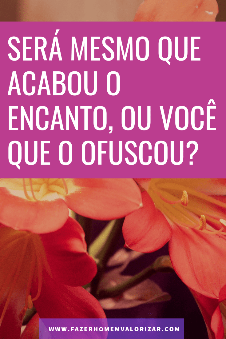 acabou o encanto