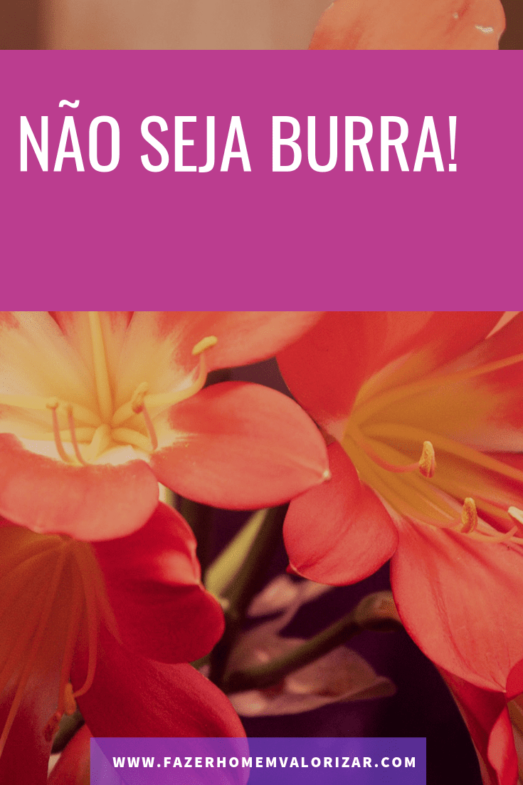 não seja burra