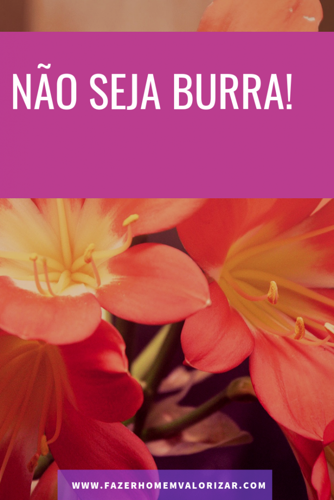 não seja burra