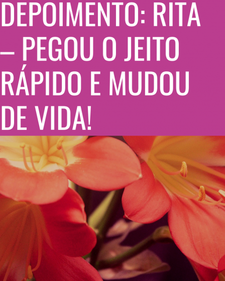 pegou o jeito