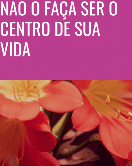 centro de sua vida