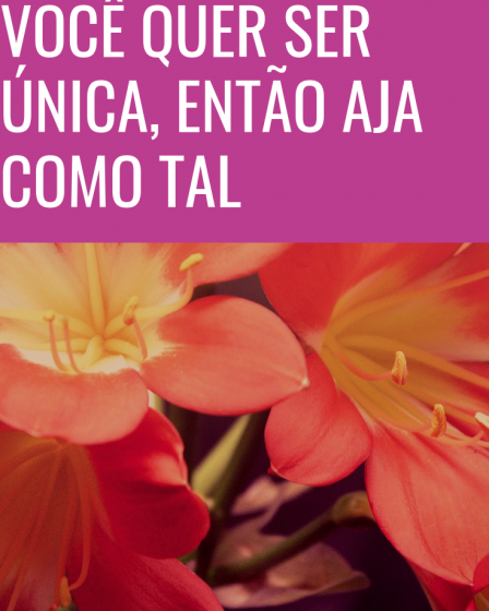 quer ser única