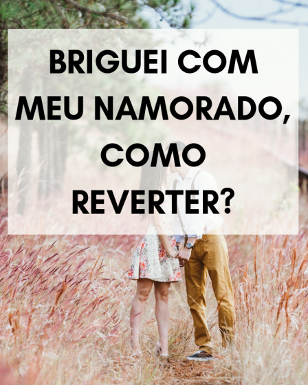 briguei com meu namorado