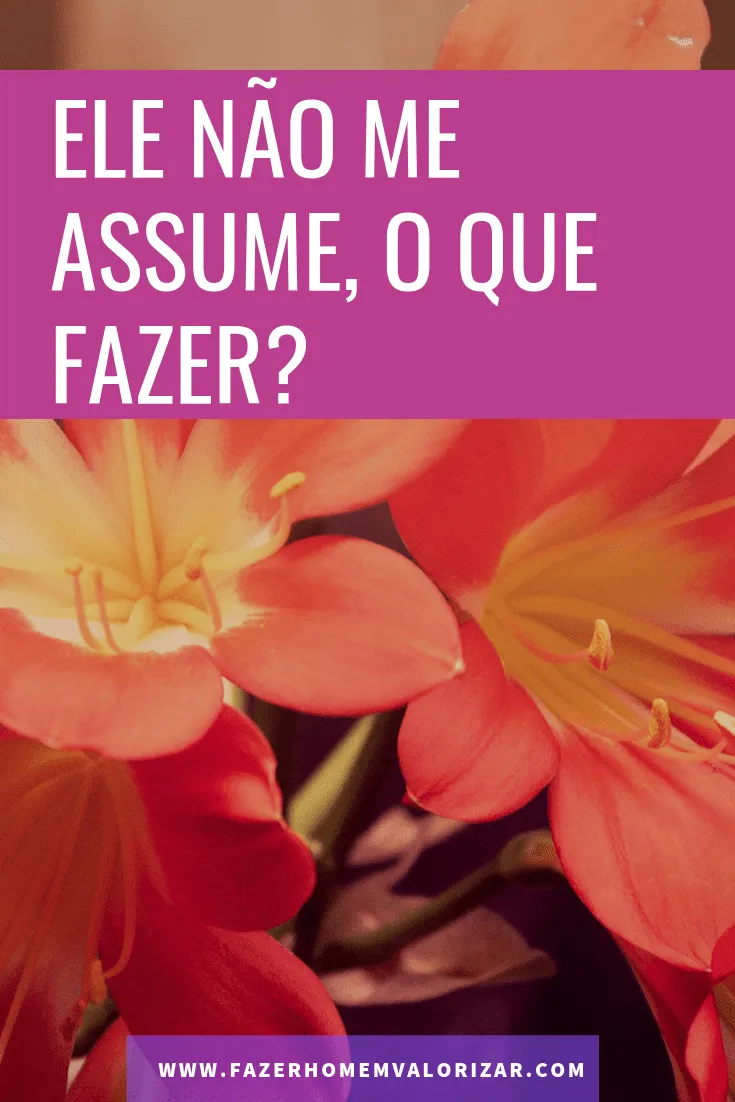 ele não me assume