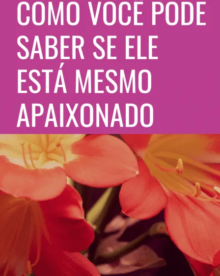 ele está