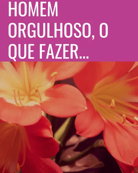 homem orgulhoso