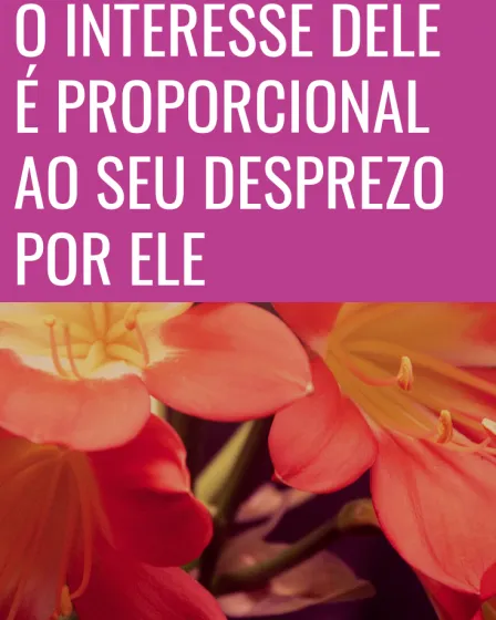 desprezar um homem