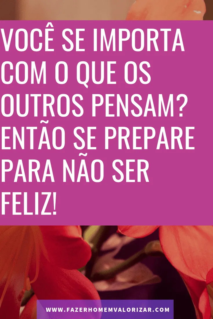 você se importa