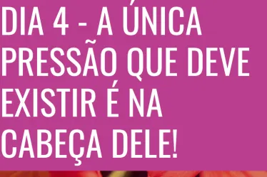 na cabeça dele