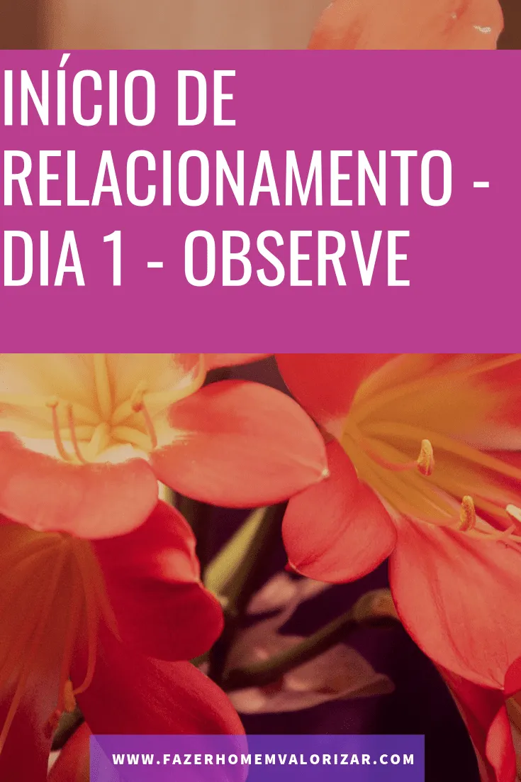 início de relacionamento