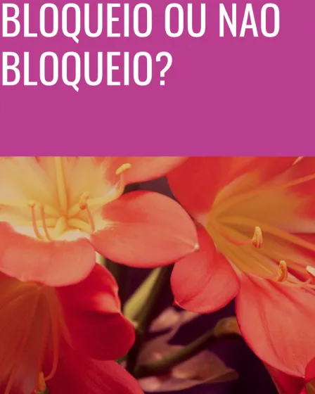 bloqueio ou não