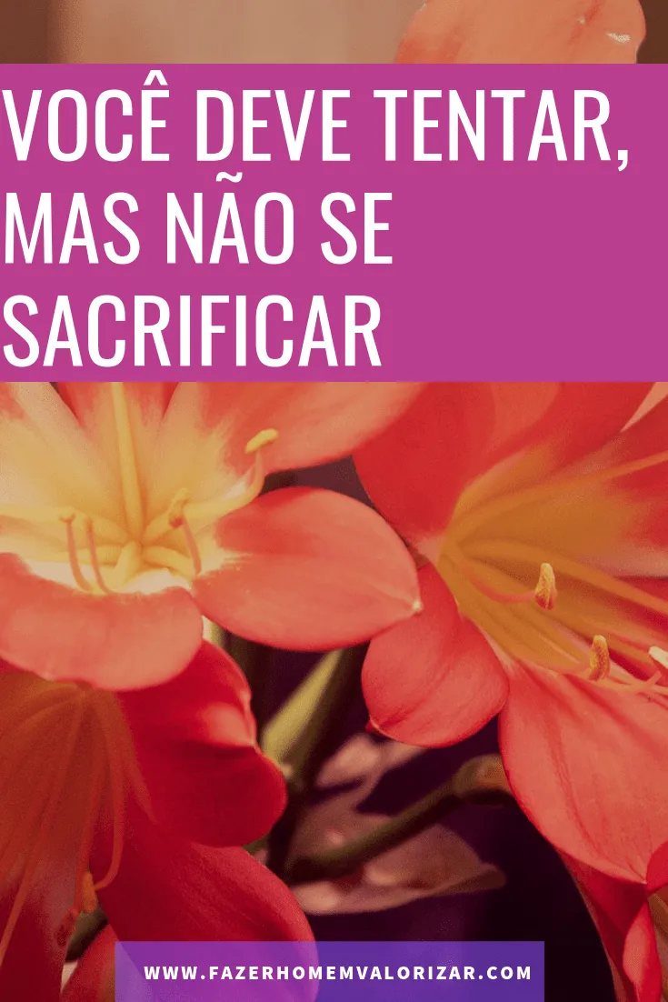 você deve tentar