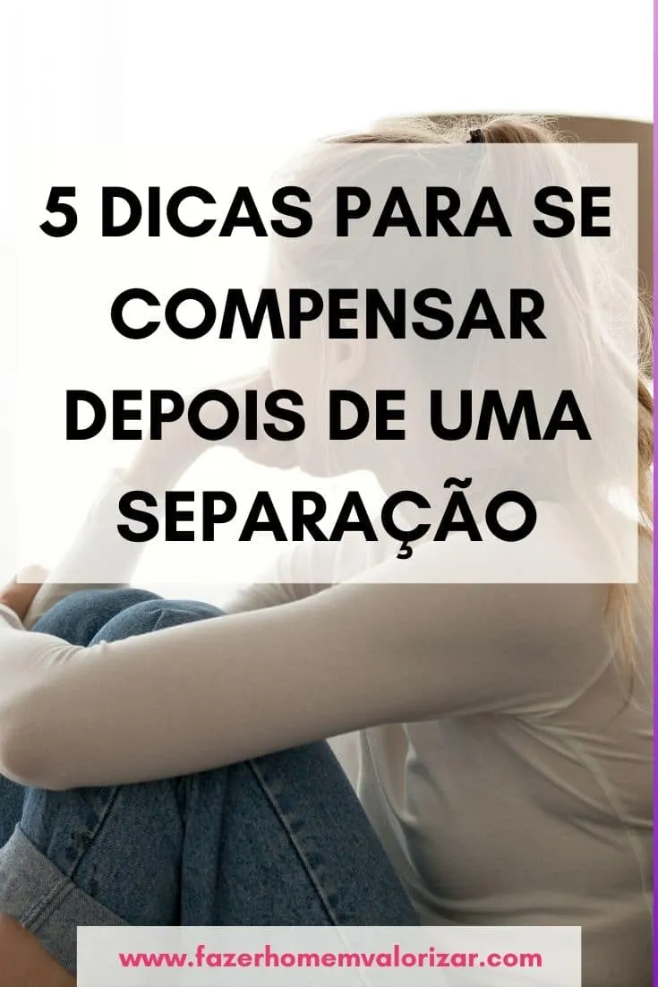 depois de uma separação