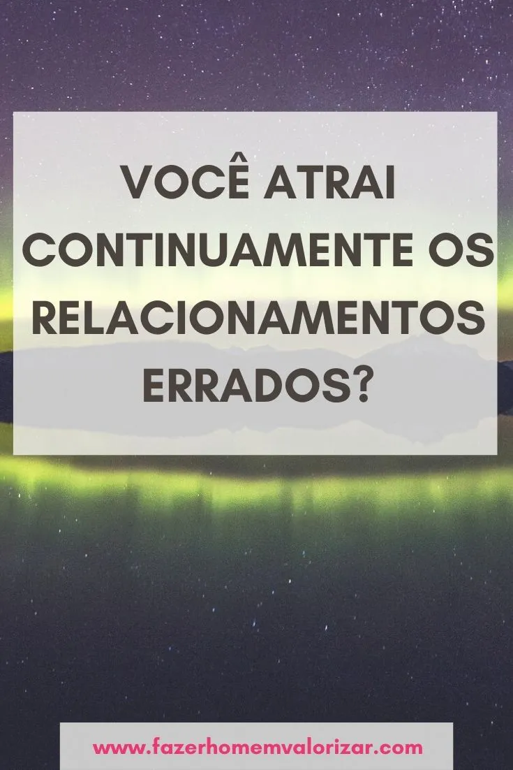 relacionamentos errados